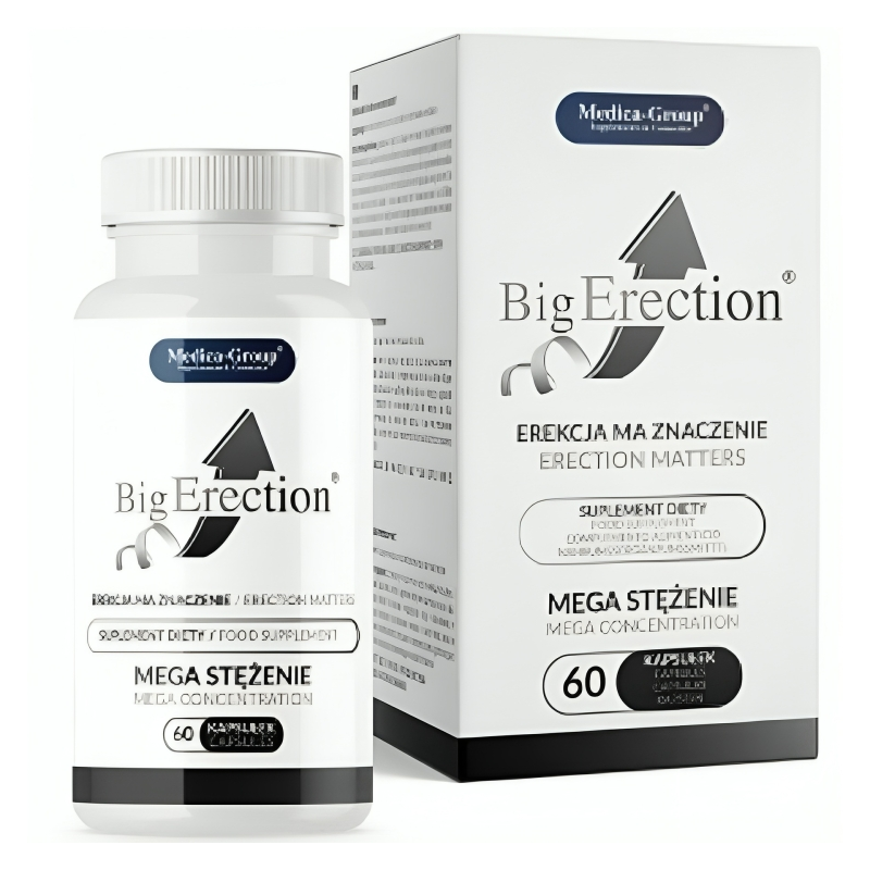 MEDICA GROUP BIG ERECTION POTENCIADOR HOMBRE 60 CaPSULAS