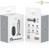 INTENSE PLUG ANAL 10 VIBRACIONES METAL EN FORMA DE DILDO CON CONTROL REMOTO M