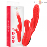 INTENSE KAROL VIBRADOR MULTIFUNCIaN EMPUJE ESTIMULACIaN ONDAS ESTIMULADORAS ROJO