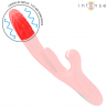 INTENSE KAROL VIBRADOR MULTIFUNCIaN EMPUJE ESTIMULACIaN ONDAS ESTIMULADORAS ROJO