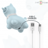 INTENSE ESTIMULADOR PUPPY LENGUA ROTADORA 360aº PARA CLaTORIS AZUL