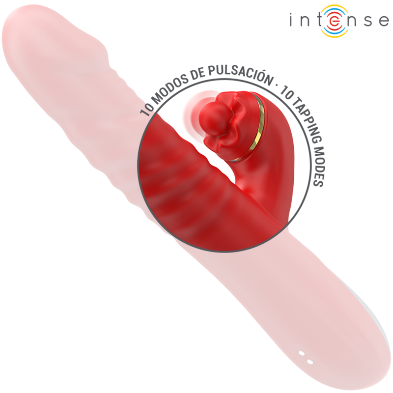 INTENSE THALIA VIBRACIaN EMPUJE ESTIMULACIaN ROJO