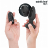 ADDICTED TOYS PLUG ANAL CON LENGUA VIBRADORA Y CONTROL REMOTO