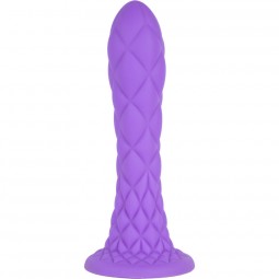 SILEXD DREAMY DILDO FANTASY SILICONA LIQUIDA TERMOREACTIVO VIOLETA 185 CM