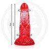 EPIC AGNIS DILDO FUEGO CARMESa