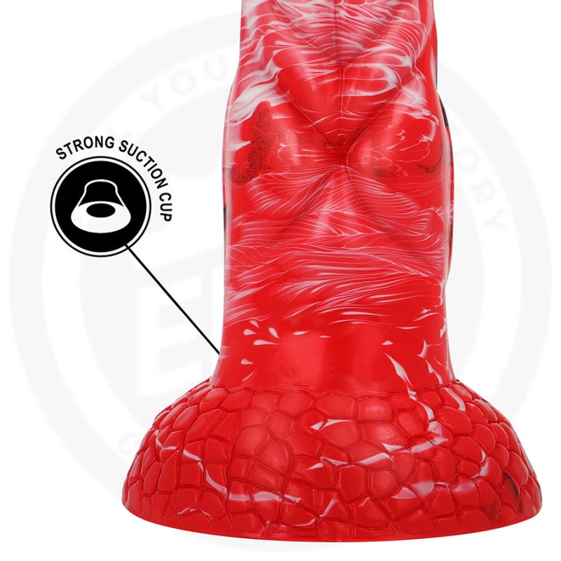 EPIC AGNIS DILDO FUEGO CARMESa