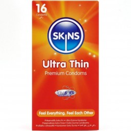 SKINS ULTRAFINOS PRESERVATIVOS PREMIUM PACK 16