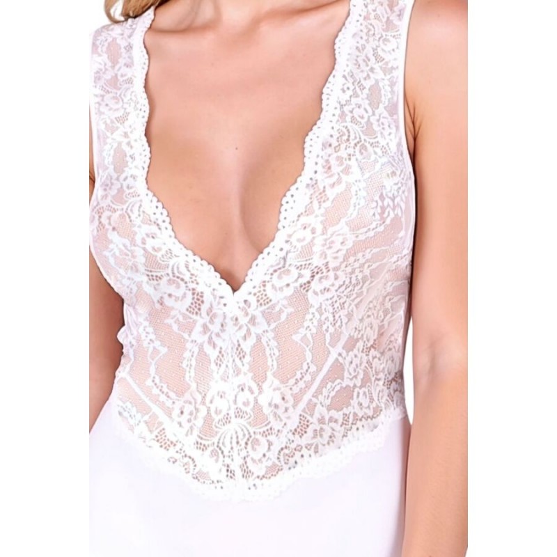 PASSION EVALIE BODY BLANCO L XL