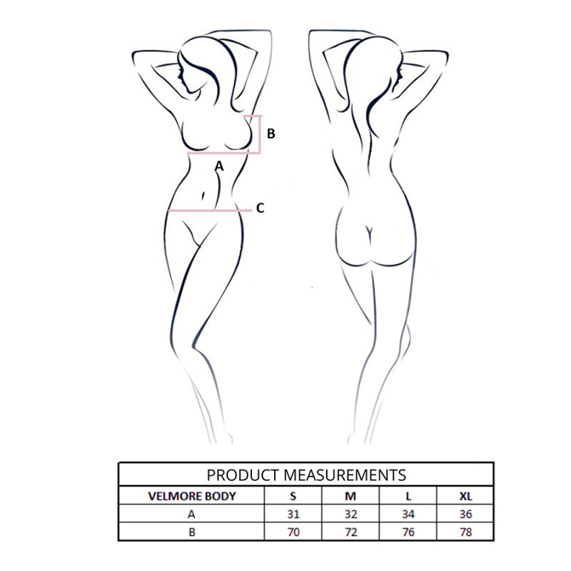 PASSION VELMORE BODY VIOLETA L XL