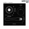 ADDICTED TOYS LIMPIADOR ANAL CON ADAPTADOR UNIVERSAL MODELO 4