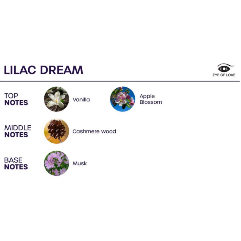 EYE OF LOVE BLOOM SPRAY HABITACIaN aNDICA LILAC DREAM 150 ML