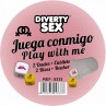 DIABLO PICANTE DADOS LUGAR POSTURAS CHICAS CON CUBILETE