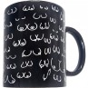 DIABLO PICANTE TAZA NEGRA TETAS 370 ML