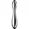 SATISFYER PURE GRAVITY 2 DILDO ACERO INOXIDABLE DOBLE USO