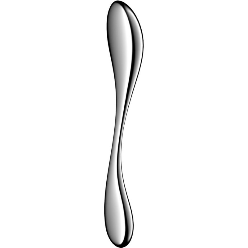 SATISFYER STAR FORCE 3 DILDO ACERO INOXIDABLE DOBLE USO
