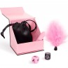 SECRET PLAY CAJA DE PLACERES PARA PAREJAS DADOS BALA VIBRADORA PLUMERO