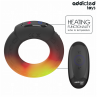 ADDICTED TOYS ANILLO PENE VIBRADOR EFECTO CALOR CONTROL REMOTO