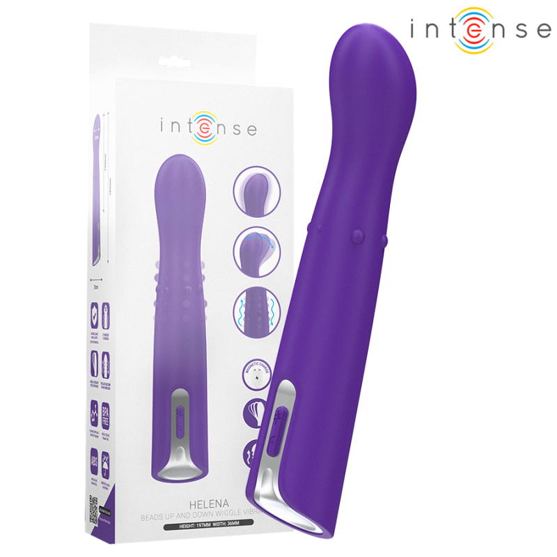 INTENSE HELENA VIBRADOR UP DOWN MODO BEADS 135 CM