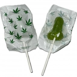 DIABLO GOLOSO 1 PIRULETA PENE AROMA CANNABIS
