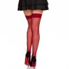 LEG AVENUE 1957 MEDIAS DE LIGUERO CON FLORES ROJAS TALLA aNICA