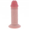 GET REAL DILDO DELUXE DONG GRUESO DE DOBLE DENSIDAD TPE 15 CM