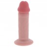 GET REAL DILDO DELUXE DONG GRUESO DE DOBLE DENSIDAD TPE 18 CM