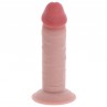 GET REAL DILDO DELUXE DONG GRUESO DE DOBLE DENSIDAD TPE 20 CM