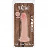GET REAL DILDO DELUXE DONG GRUESO DE DOBLE DENSIDAD TPE 23 CM