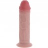 GET REAL DILDO DELUXE DONG GRUESO DE DOBLE DENSIDAD TPE 255 CM
