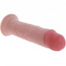 GET REAL DILDO DELUXE DONG GRUESO DE DOBLE DENSIDAD TPE 255 CM