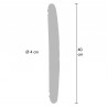 GET REAL DILDO DOBLE DONG DE SILICONA CARAMELO 40 CM