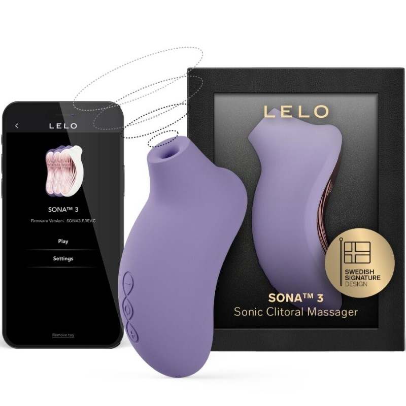 LELO SONA 3 MASAJEADOR SaNICO DE CLaTORIS VIOLETA