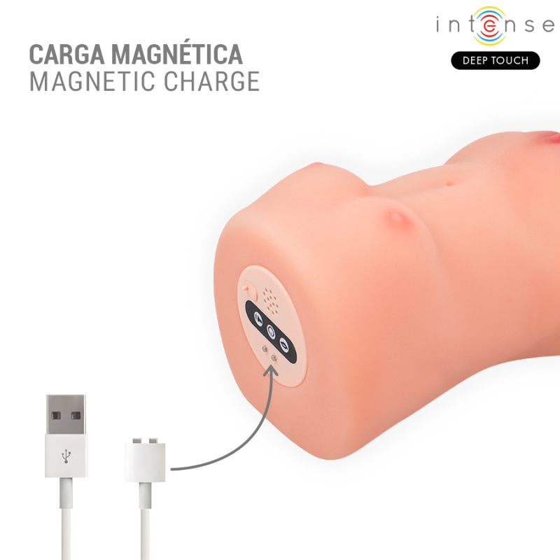 INTENSE DEEP TOUCH CATHERINE MASTURBADOR CON VOZ VIBRADOR SUCCIaN