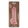 GET REAL PENE REALaSTICO DELUXE CON TESTaCULOS EXTRA GRUESO 25 CM