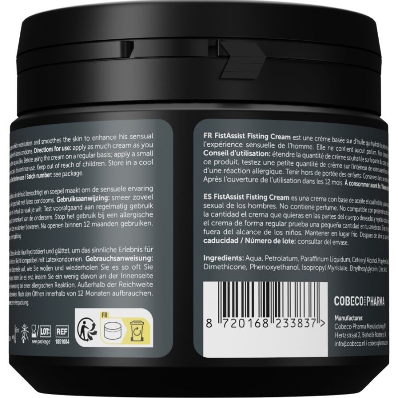 COBECO FIST ASSIST CREMA LUBRICANTE 500 ML