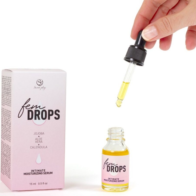 SECRETPLAY FEM DROPS SaRUM HIDRATANTE aNTIMO 15 ML