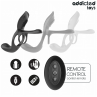 ADDICTED TOYS ANILLO DOBLE PARA EL PENE CON ESTIMULADOR DE CLaTORIS
