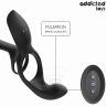 ADDICTED TOYS ANILLO DOBLE PARA EL PENE CON ESTIMULADOR DE CLaTORIS