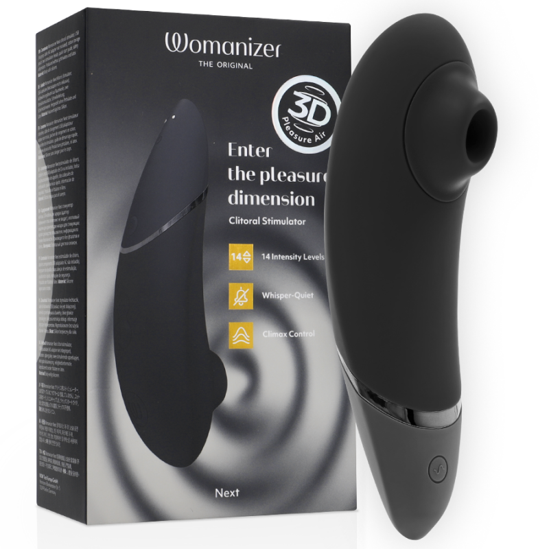 WOMANIZER NEXT ESTIMULADOR DE CLITORaS NEGRO