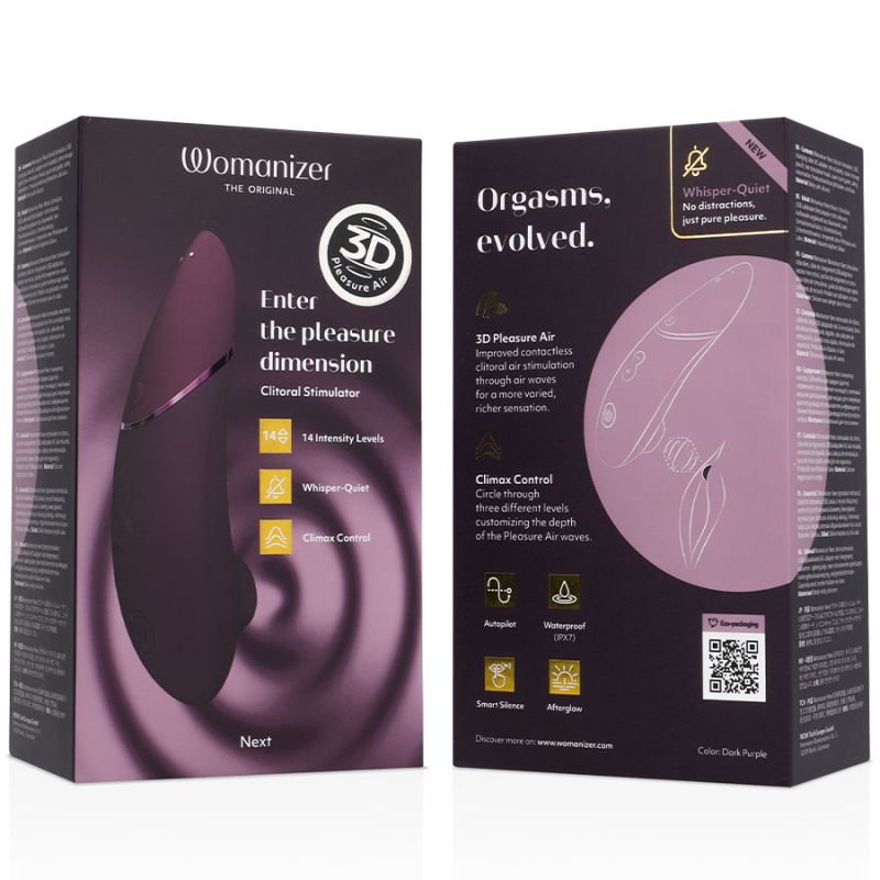 WOMANIZER NEXT ESTIMULADOR DE CLITORaS MORADO