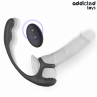ADDICTED TOYS PLUG ANAL VIBRACIaN Y WAVING 360aº Y ESTIMULADOR TESTaCULOS