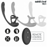 ADDICTED TOYS PLUG ANAL VIBRACIaN Y WAVING 360aº Y ESTIMULADOR TESTaCULOS