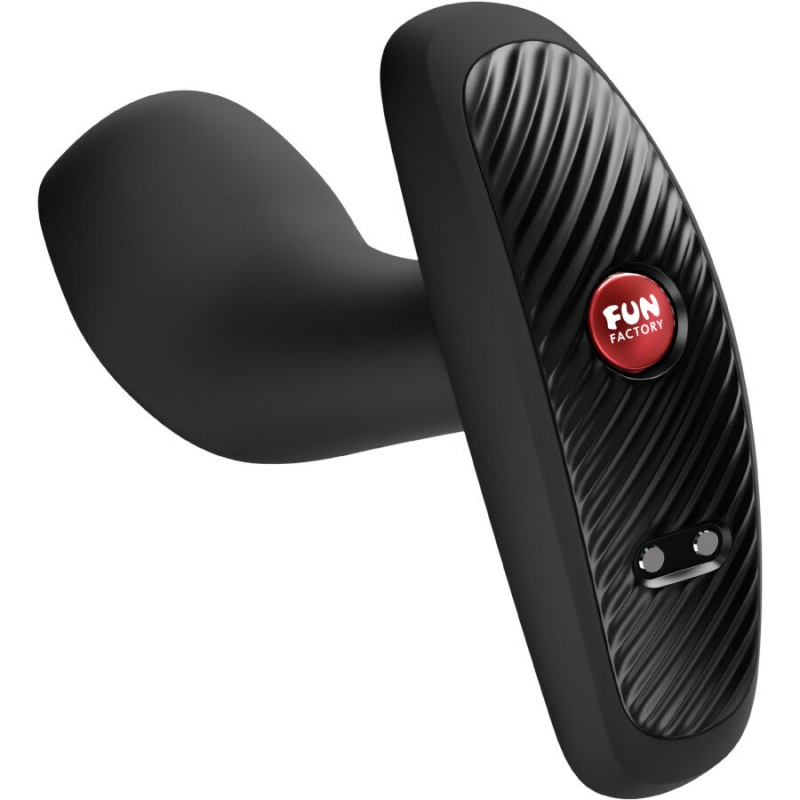 FUN FACTORY BOOTIE VIBE PLUG ANAL VIBRADOR NEGRO