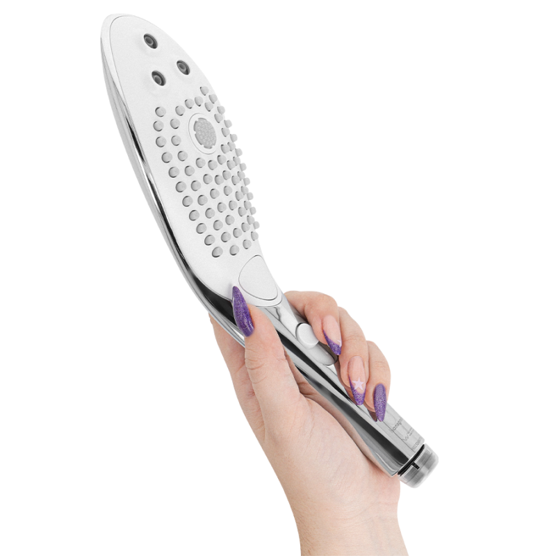 WOMANIZER WAVE CABEZAL DE DUCHA ESTIMULADOR DE CLITORaS PLATEADO