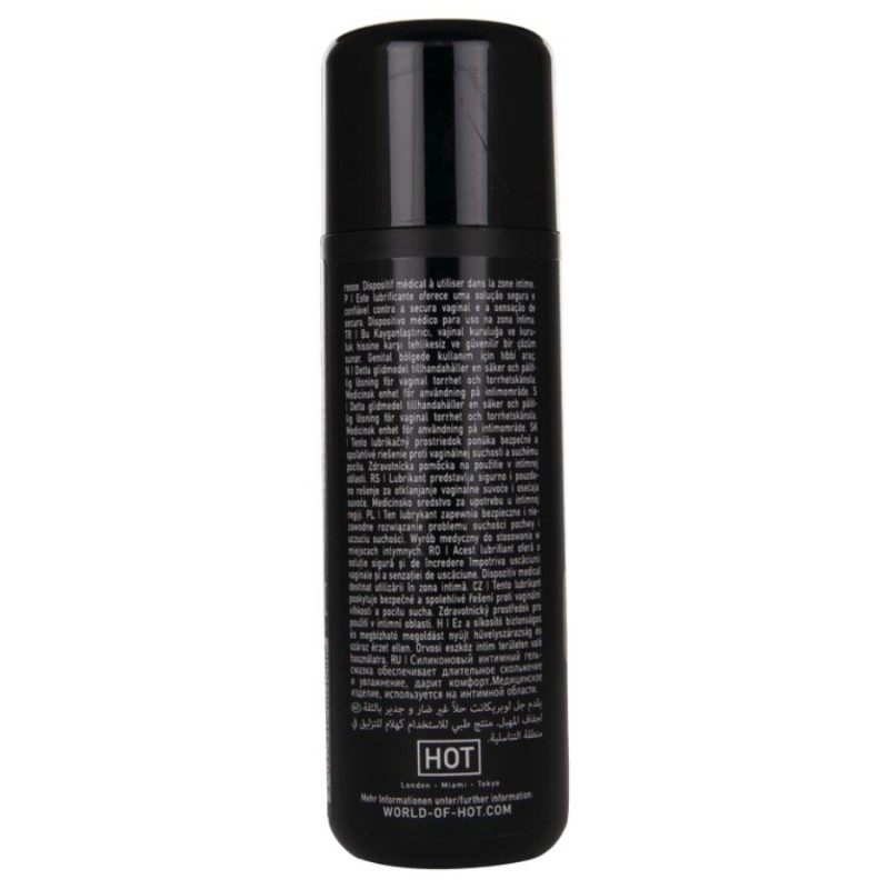 HOT PREMIUM SILICONE GLIDE LUBRICANTE BASE SILICONA 100 ML