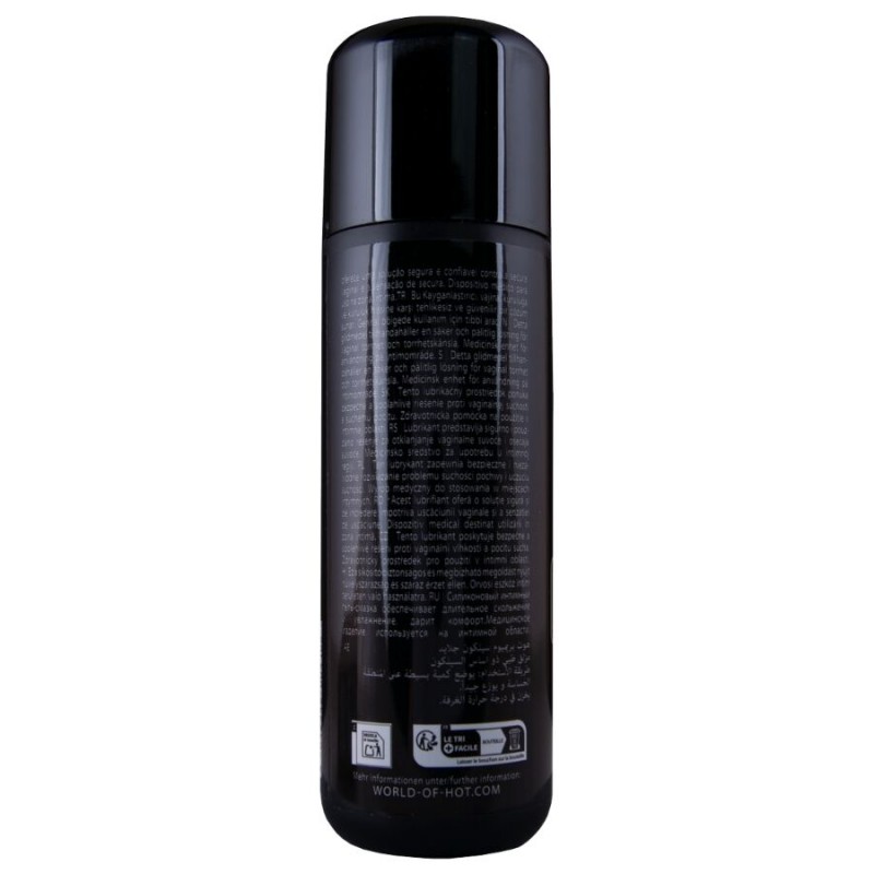 HOT PREMIUM SILICONE GLIDE LUBRICANTE BASE SILICONA 200 ML