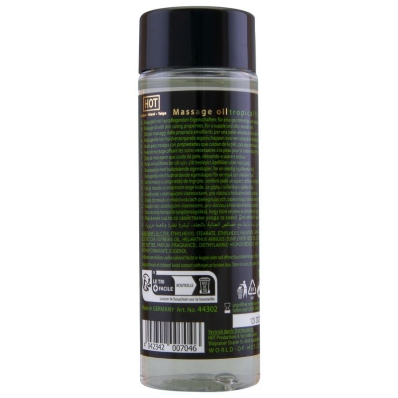 HOT ACEITE DE MASAJE FRUTA TROPICAL 100 ML