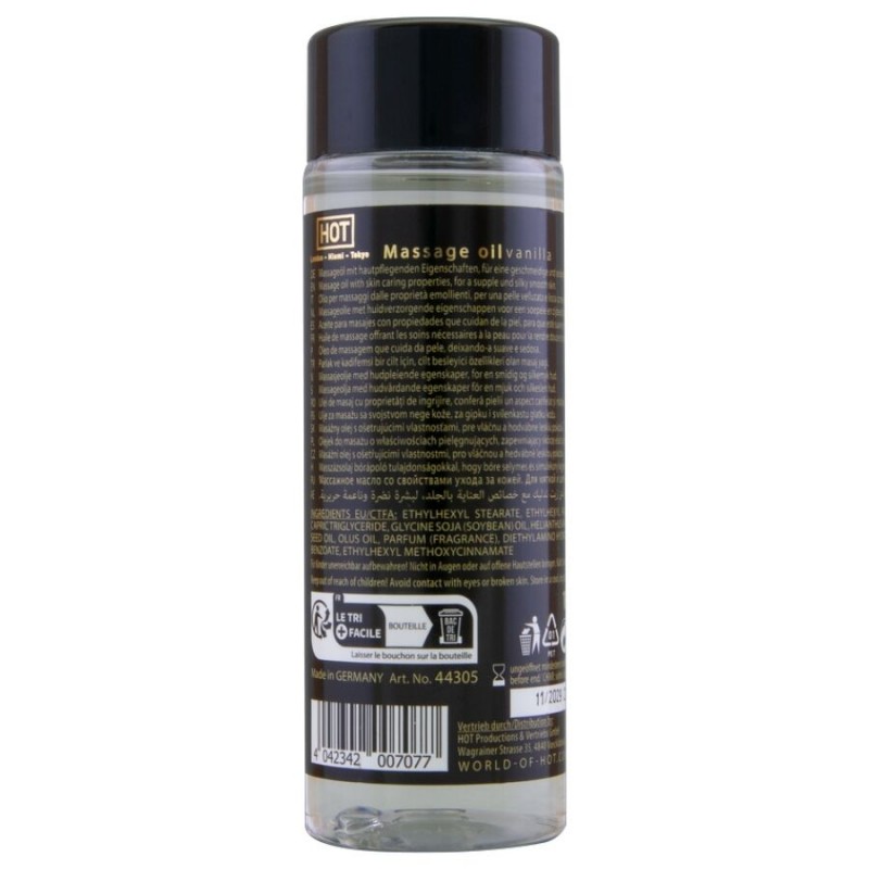 HOT ACEITE DE MASAJE VAINILLA 100 ML