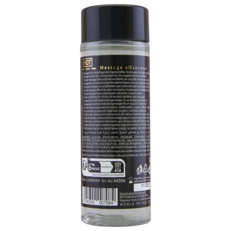 HOT ACEITE DE MASAJE COCO 100 ML