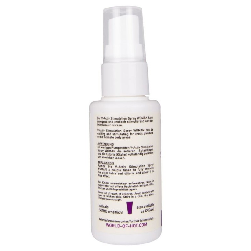 HOT V ACTIV SPRAY ESTIMULANTE PARA MUJER 50 ML
